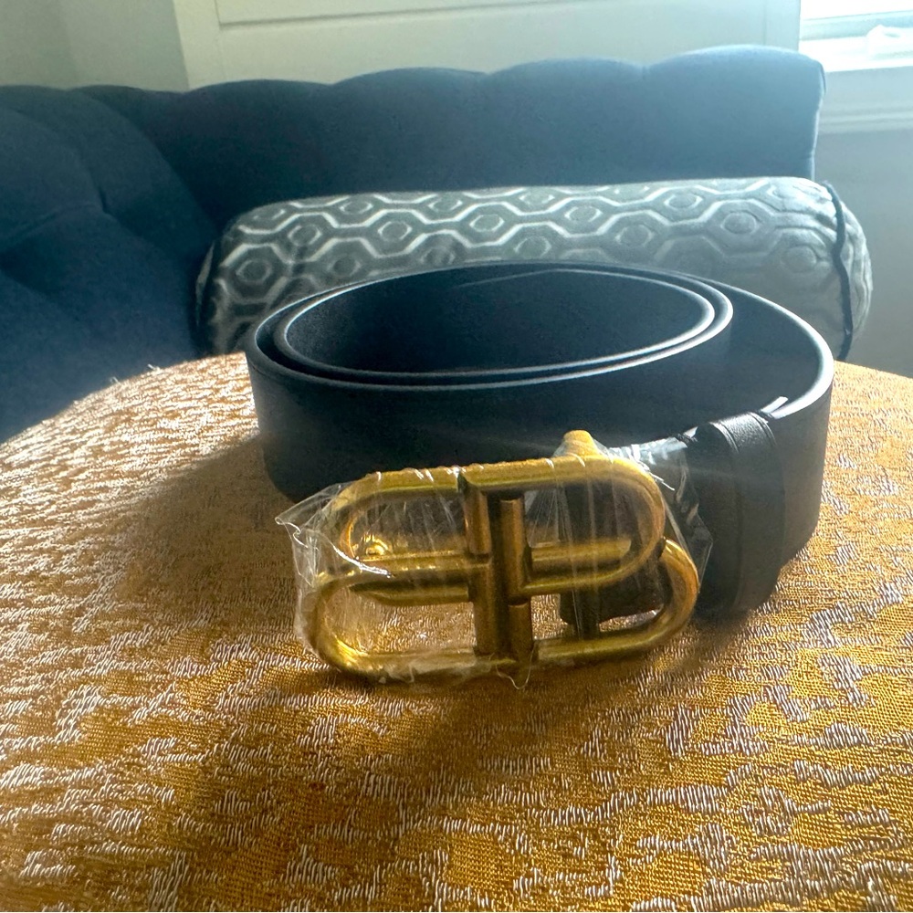 New Balenciaga belt. Never worn. Original  box, dust bag and all accessories